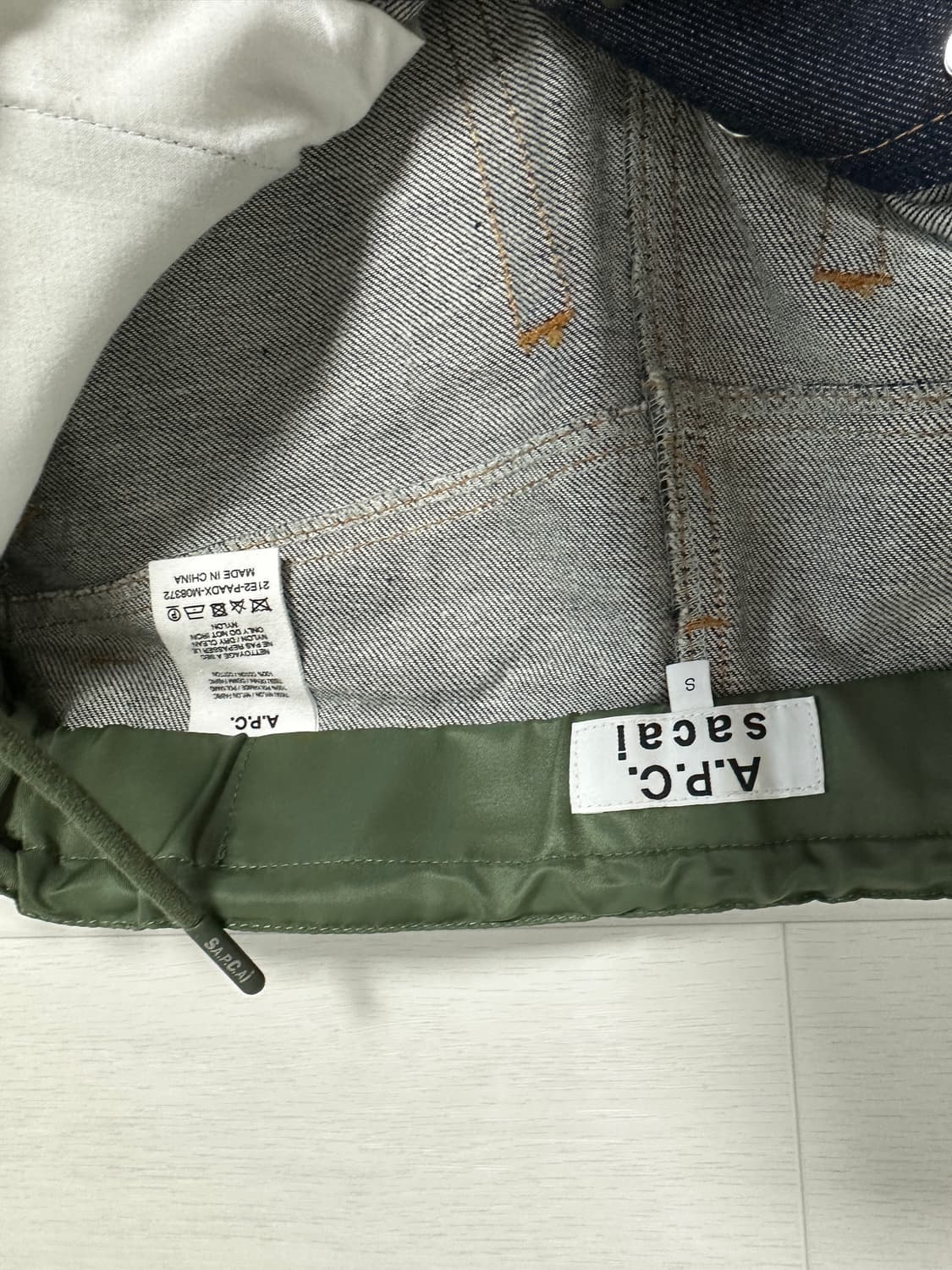 아페쎄 APC 사카이 팬츠 S 상품이미지8