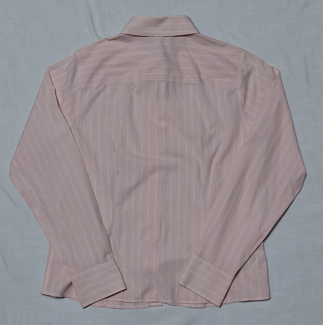 [Petite S] 에디바우어 핑크 스트라이프 링클프리 셔츠 상품이미지6