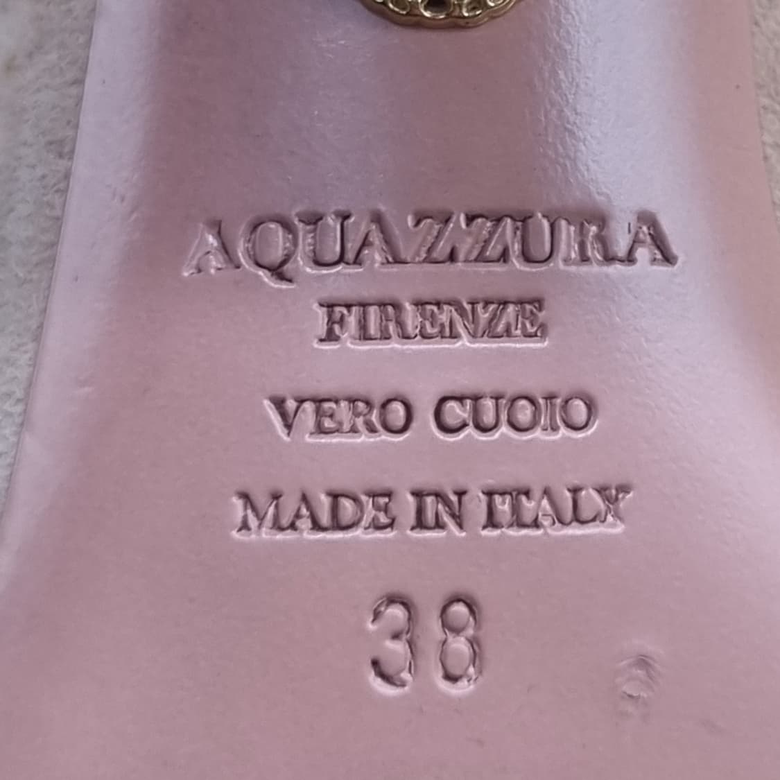 아쿠아주라 스웨이드 여성부츠 38 240 굽8.5 상품이미지6