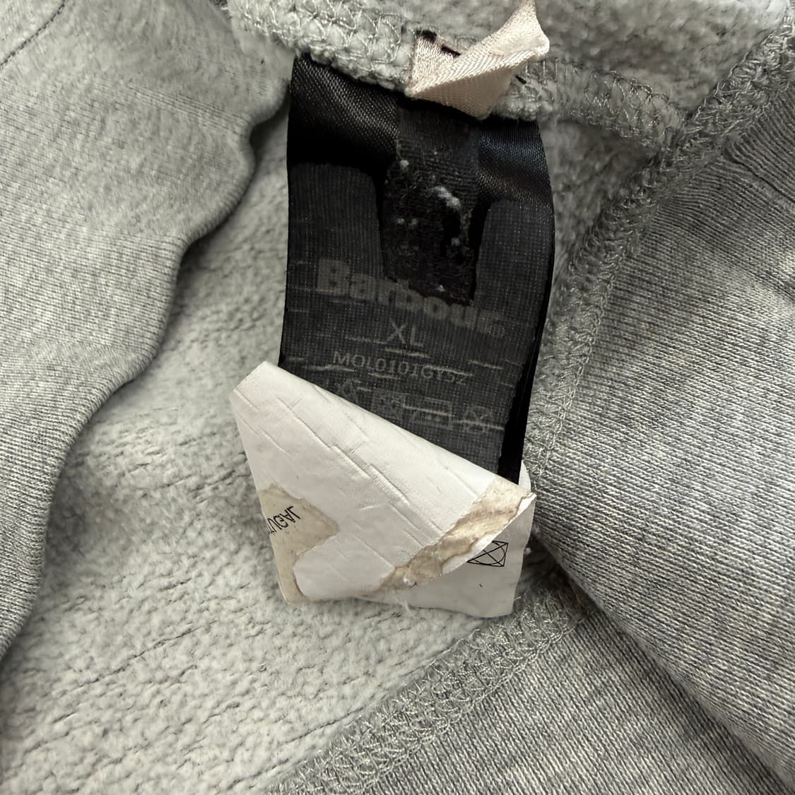 (XL)바버 Barbour 스펠아웃 맨투맨(그레이) 상품이미지5