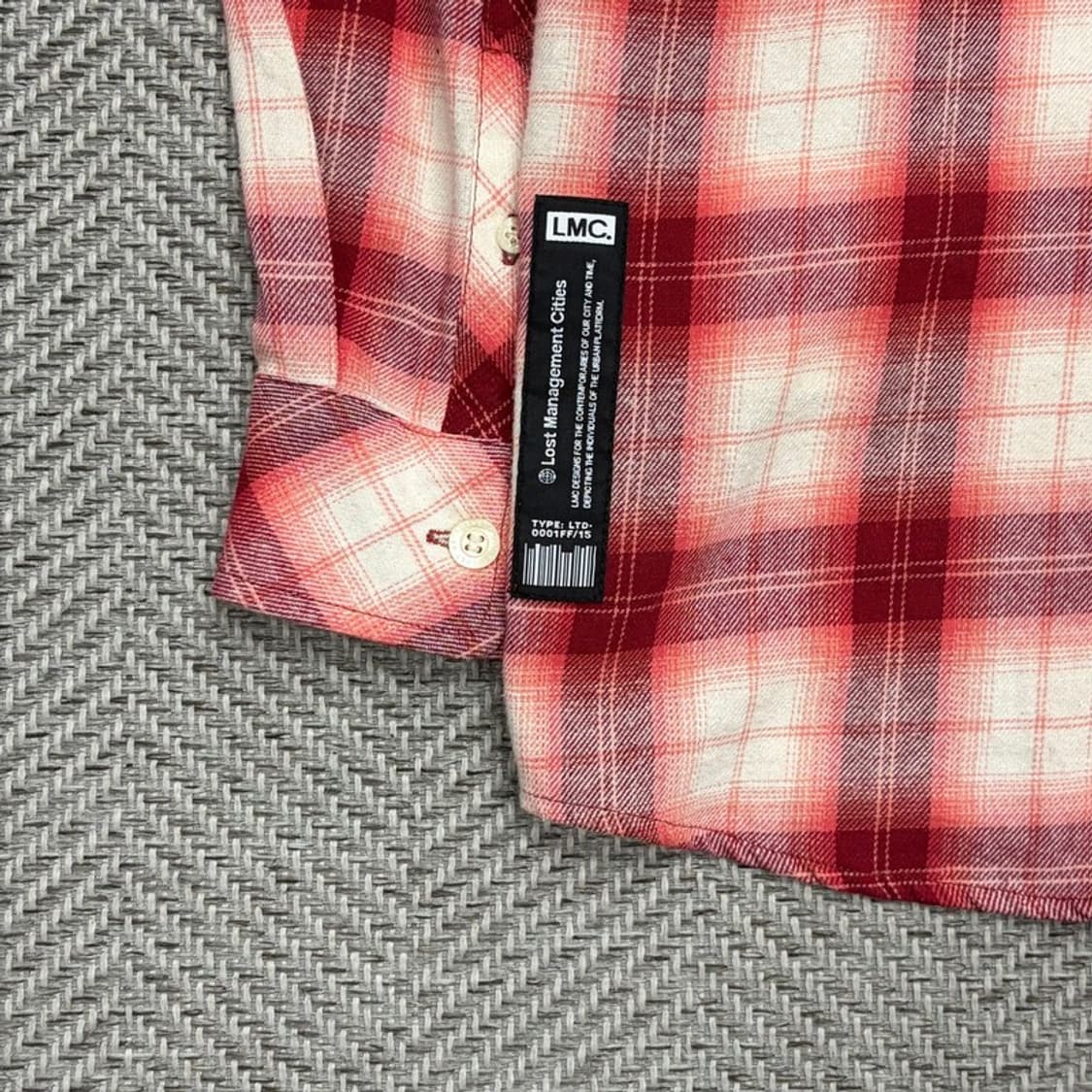 엘엠씨 체크셔츠 v1496 상품이미지6