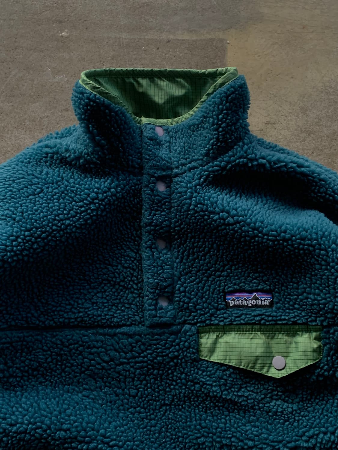 2000s 파타고니아 리버시블 글리세이드 풀오버 KIDS 12-14 상품이미지2