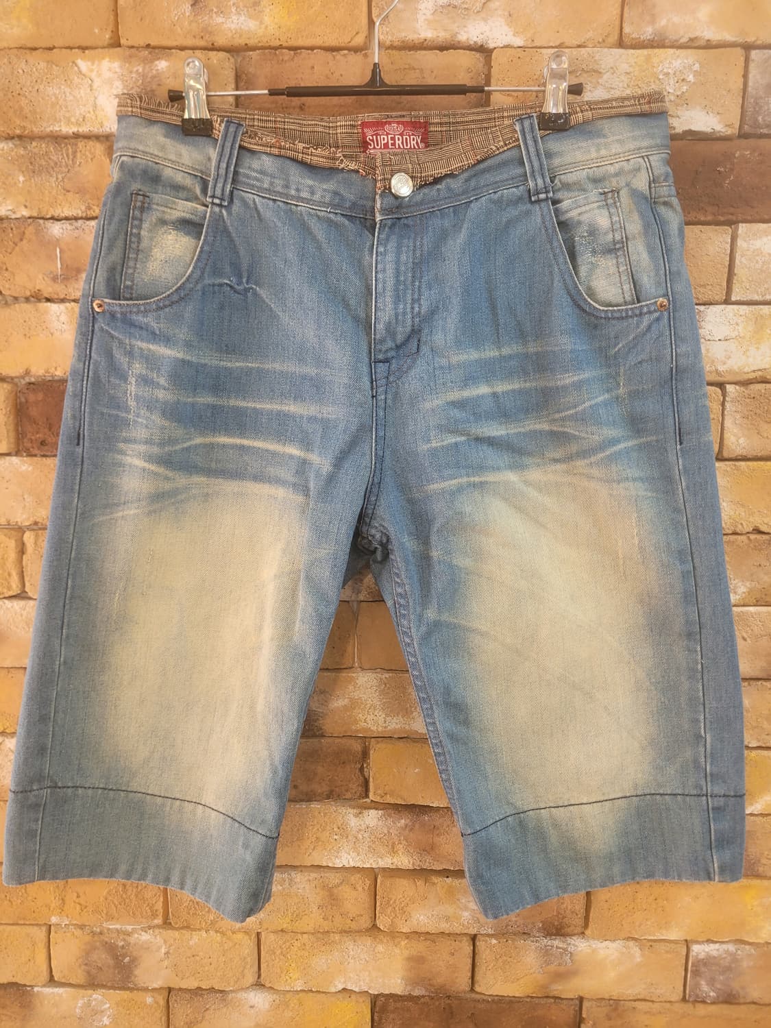 Superdry Jeans JPN XL 데님 반바지 상품이미지1