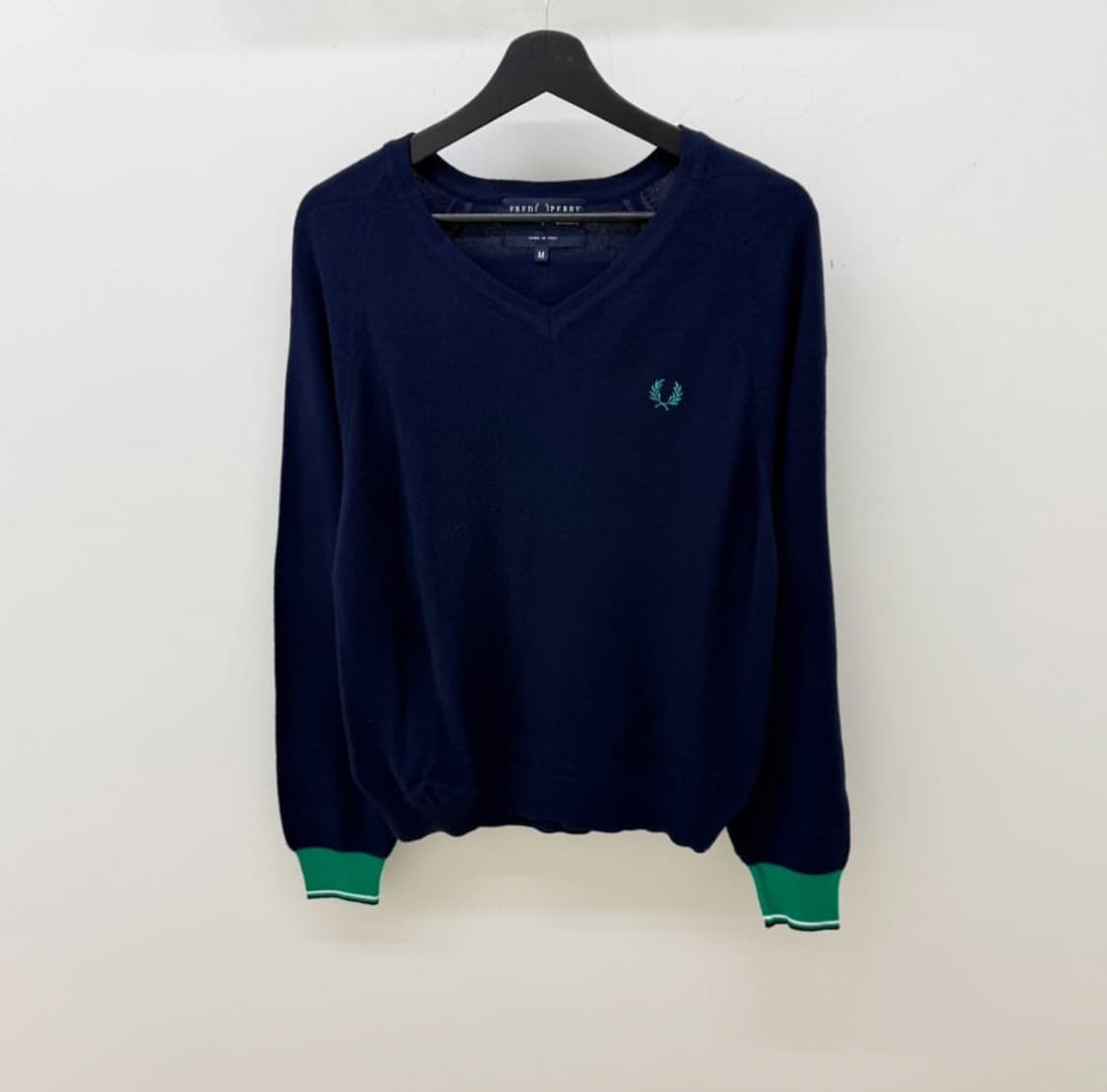 꼼데가르송 셔츠 x 프레드페리 v넥 니트 상품이미지1