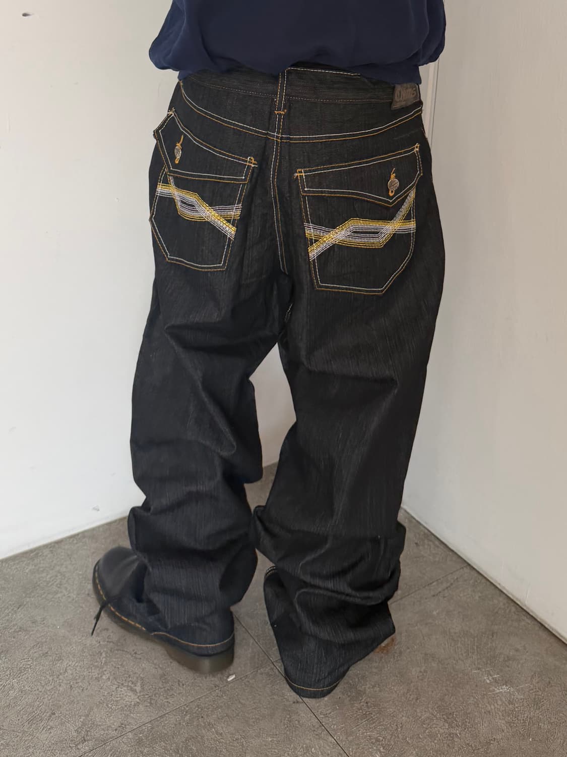 빈티지 자수 힙합팬츠 상품이미지1