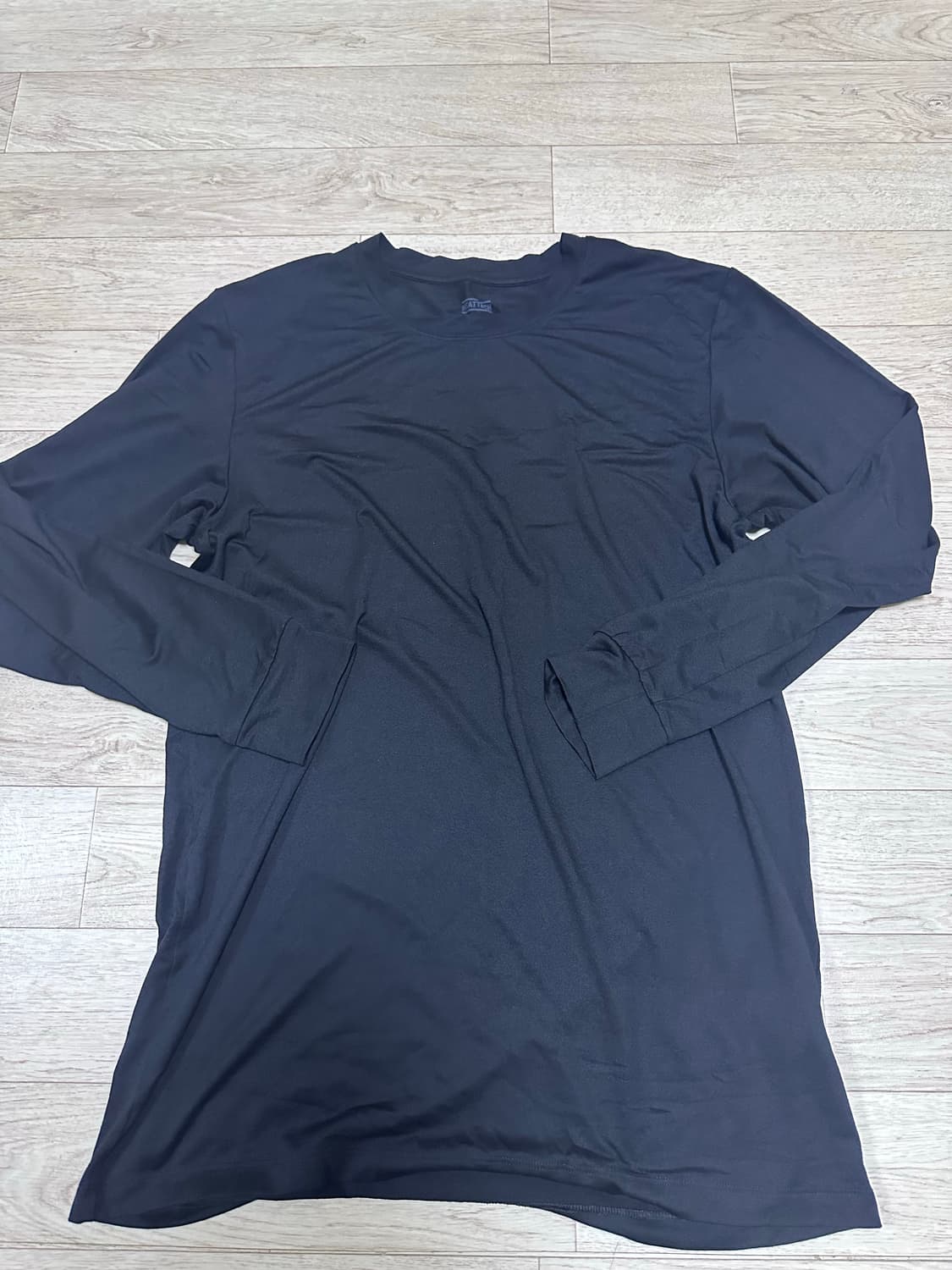 (L,M) 유니클로 히트텍 내복 상하의 블랙 상품이미지2