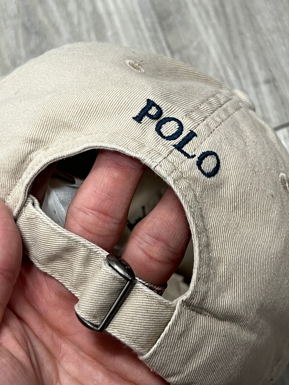 Polo Ralph Lauren 베이지 포니 볼캡 상품이미지3