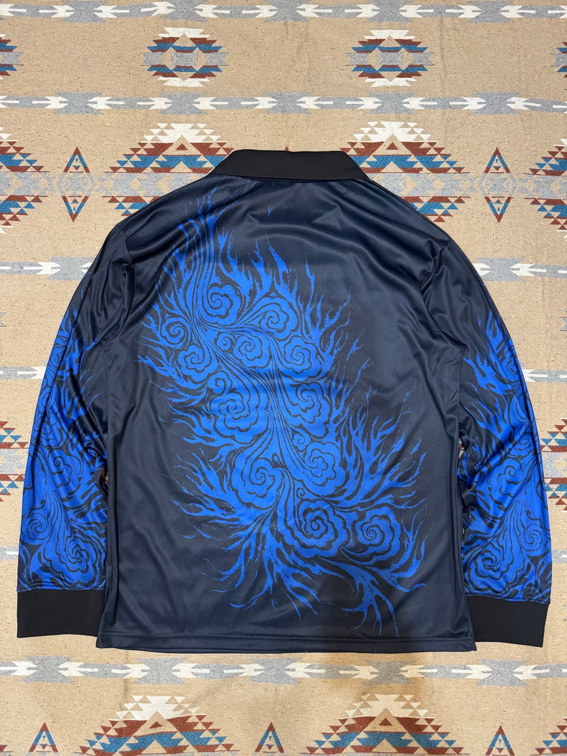 [XXL][105] Y-3 요지야마모토 JFA 풋볼 저지 블루 상품이미지5