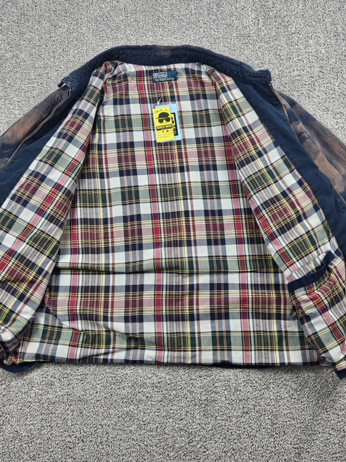 폴로랄프로렌 다잉 워시드 스윙탑 블루종 자켓 ( 2XL ) / 9938 상품이미지8