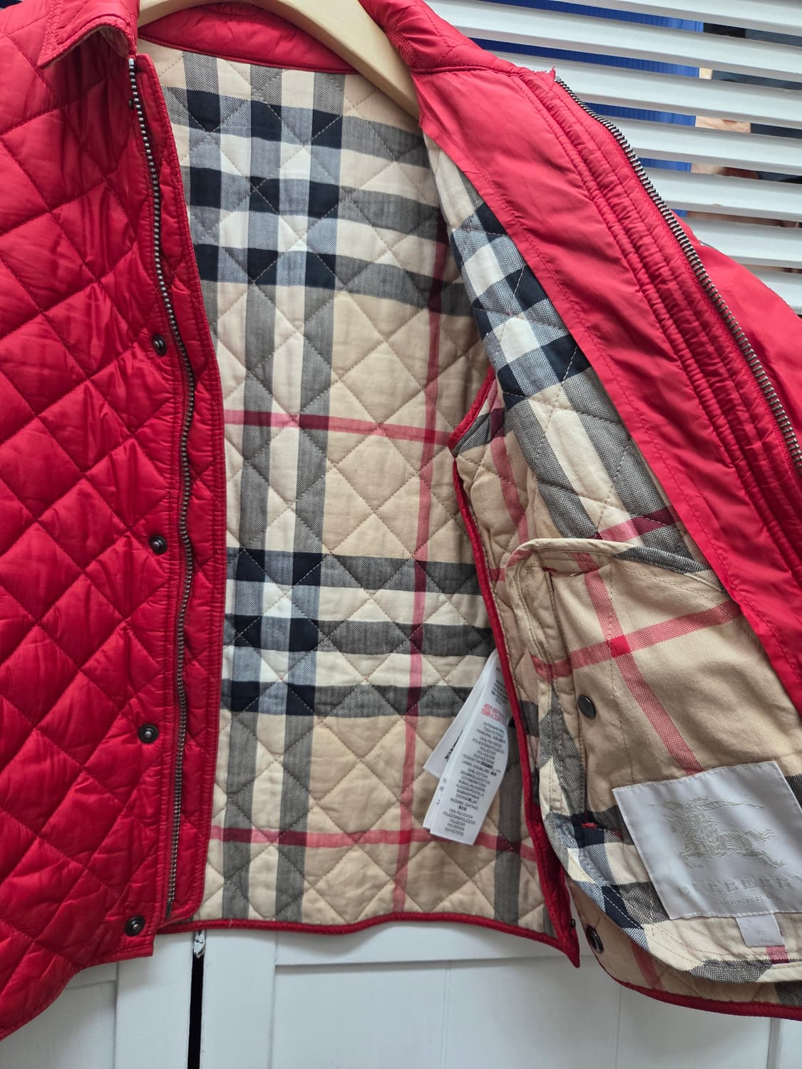 버버리 키즈 퀼팅 자켓 상품이미지6