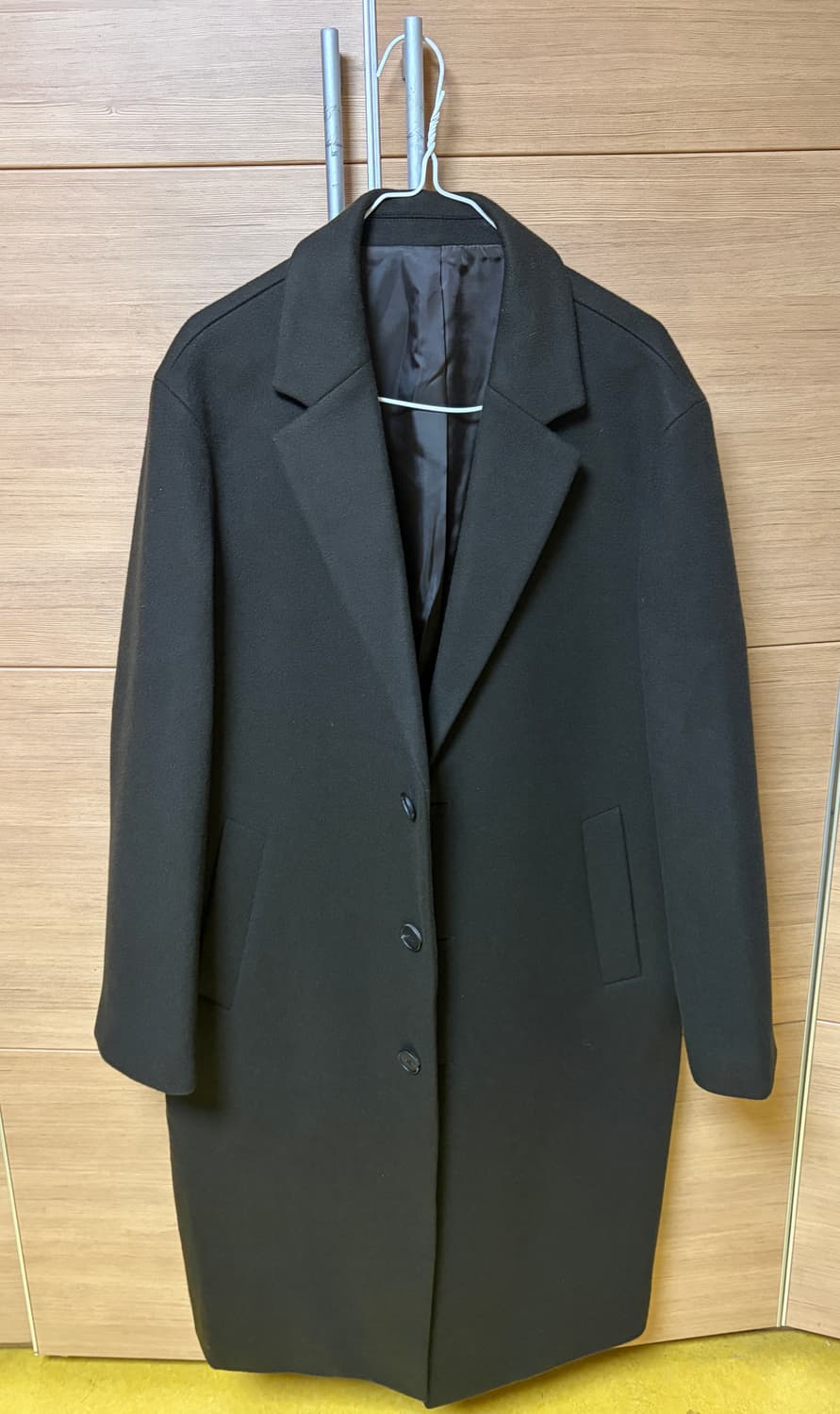 무신사 스탠다드 프리미엄 오버사이즈 싱글코트 (L 다크브라운) 상품이미지5