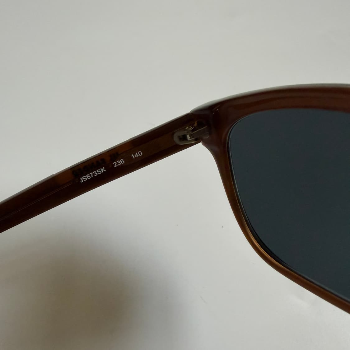 질샌더 선글라스 브라운 상품이미지6