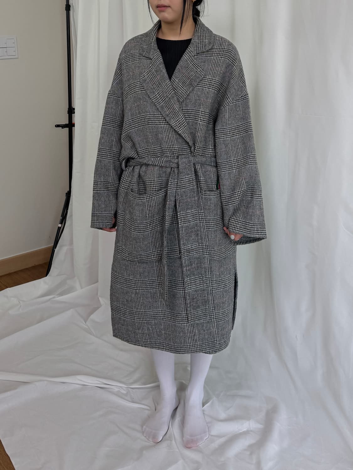 욜로 YOLO 울 코트 상품이미지3