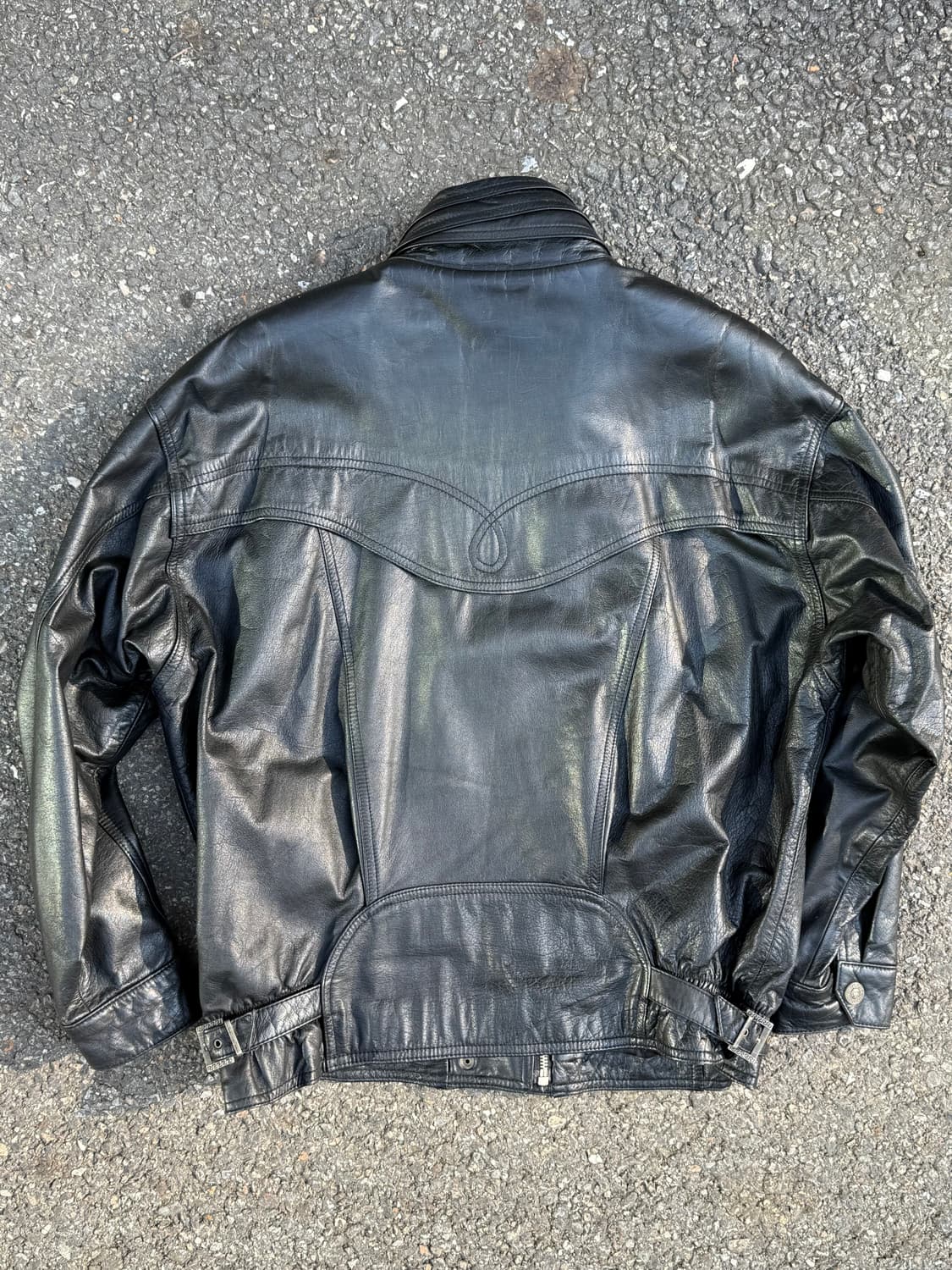 🇯🇵80s Japan 소가죽 레더 자켓 상품이미지2