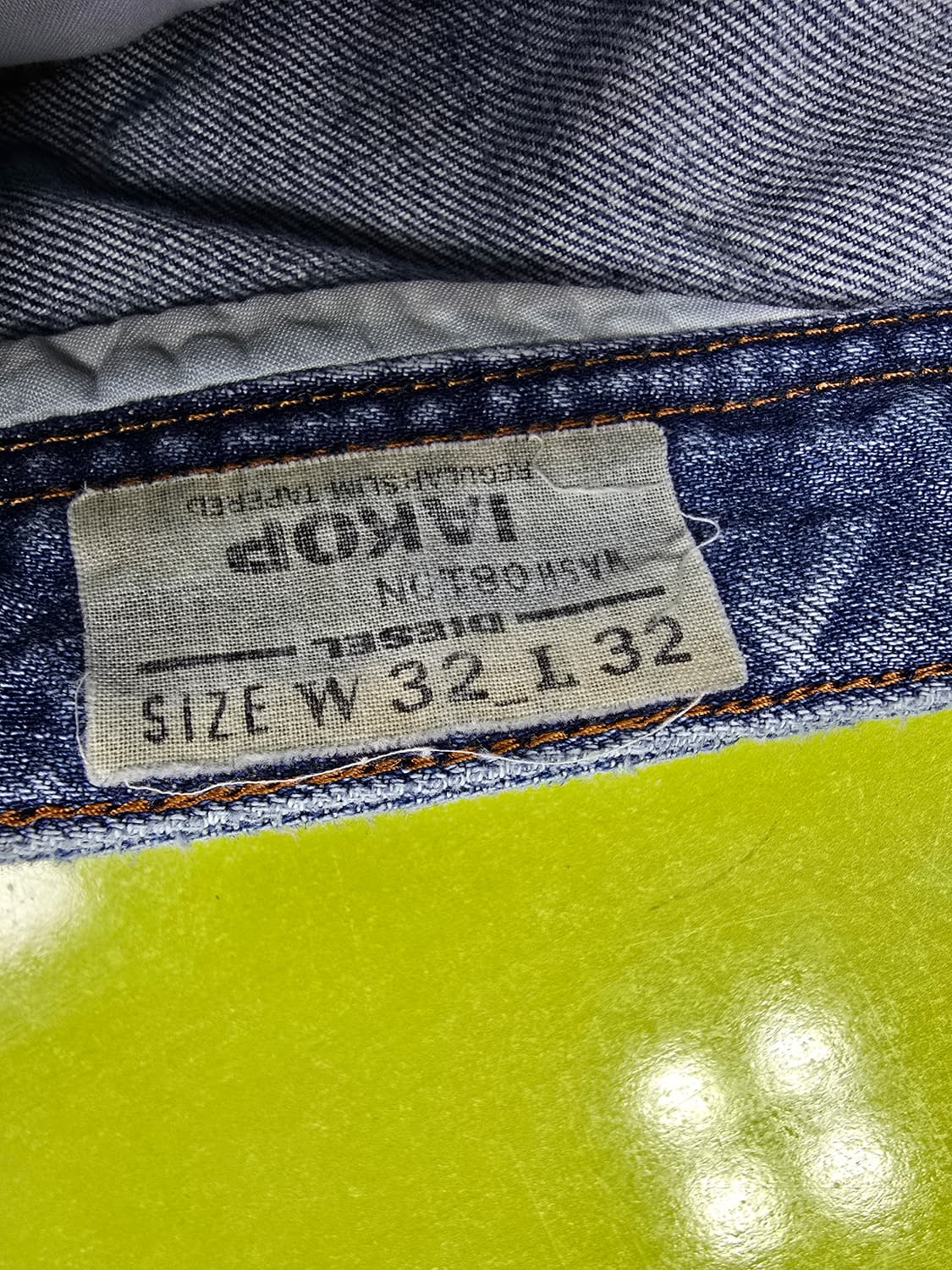 디젤 데미지 워싱 청바지 (1395) 상품이미지5