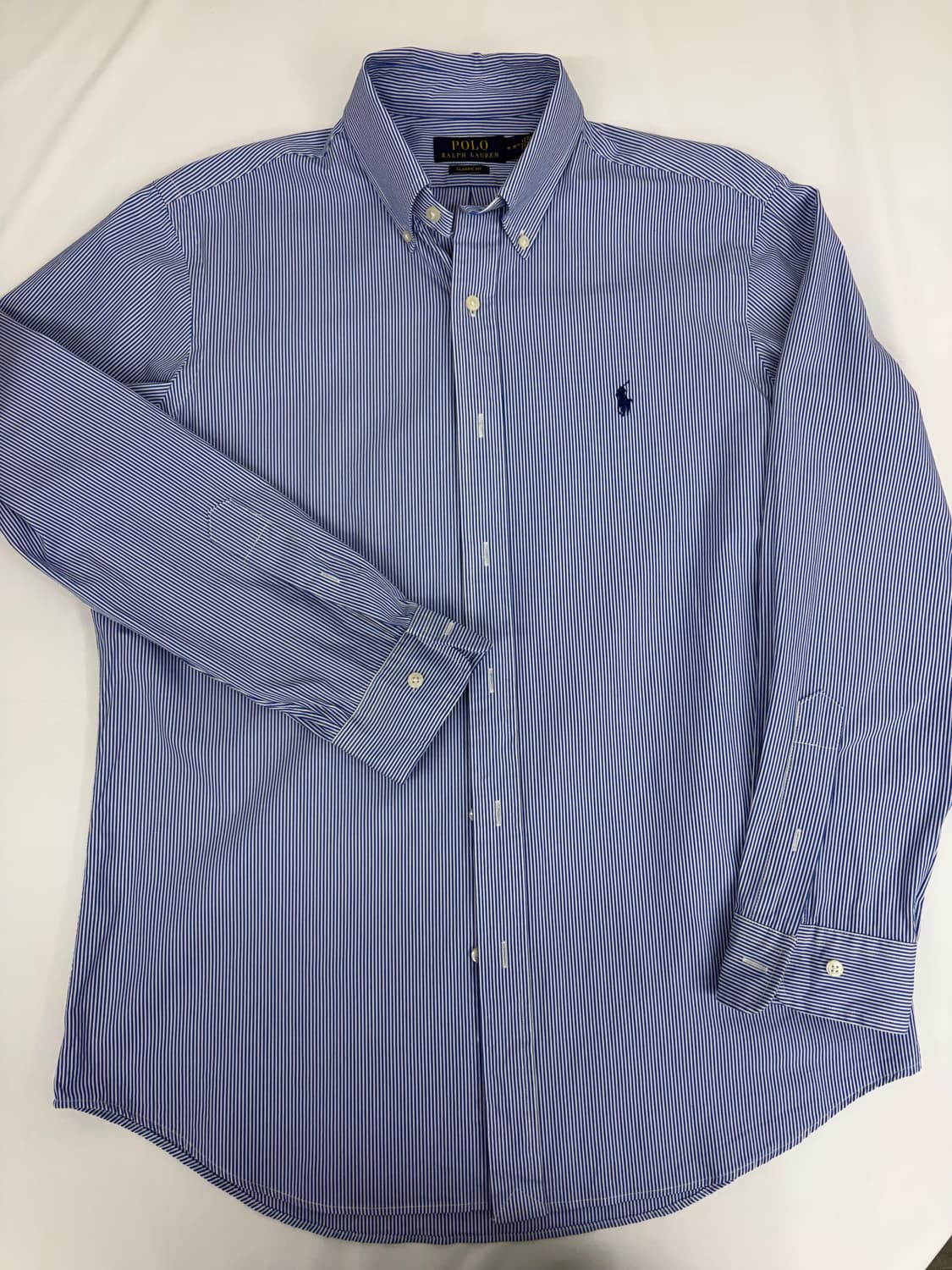 [M] 폴로 랄프로렌 스트라이프 클래식핏 셔츠 상품이미지1