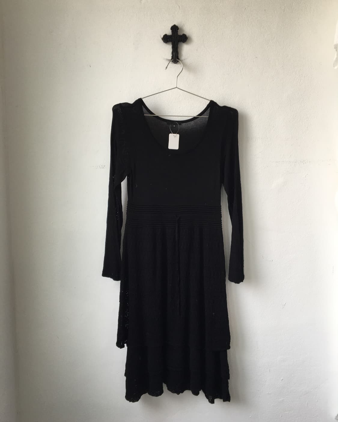 Punching patterns knit onepiece 상품이미지2