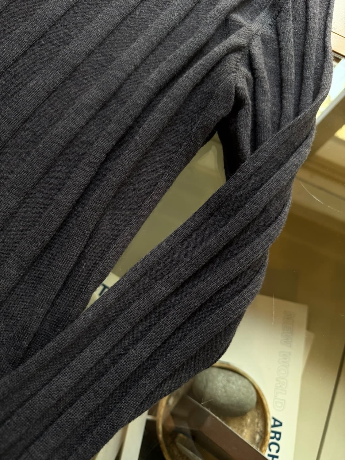 아르마니 꼴레지오니 터틀넥 니트 100 상품이미지9