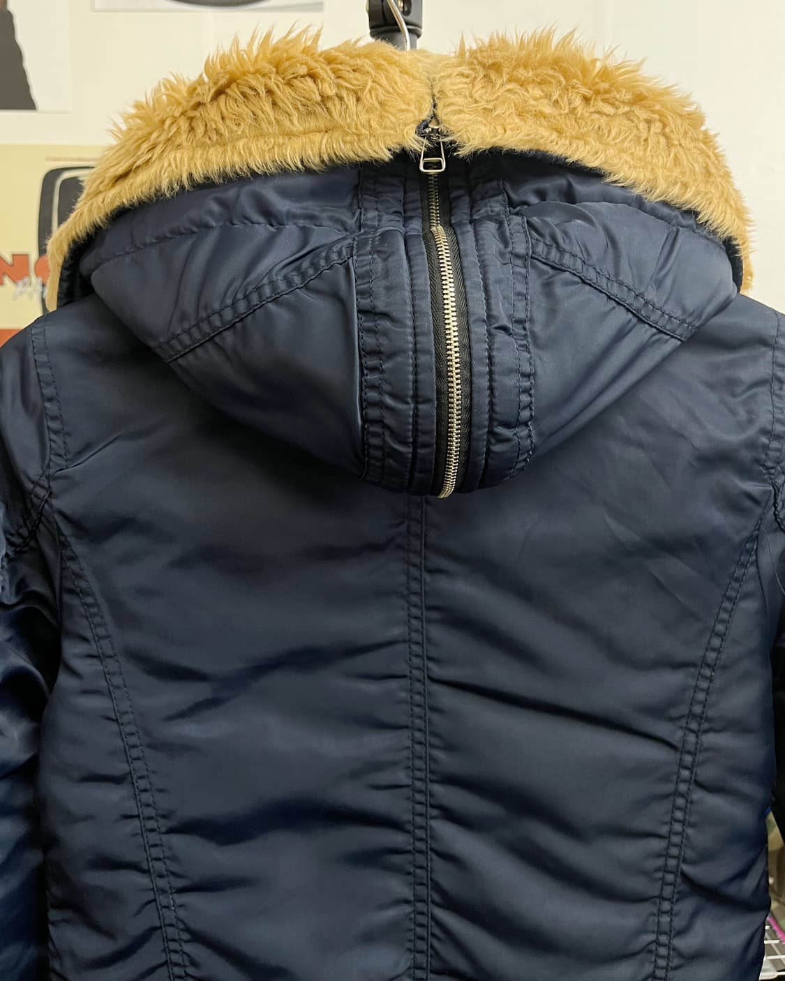 올드 빈티지 N2B 항공 점퍼 네이비 상품이미지8