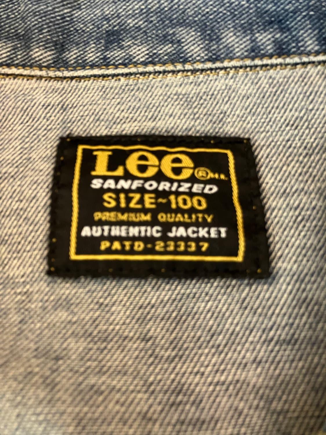 90s Lee 3세대 데님 트러커 자켓 쌍방울 상품이미지6
