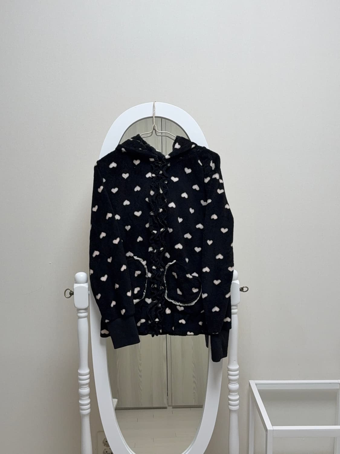 Japanese vintage 홈웨어 네코미미 후드집업 상품이미지1