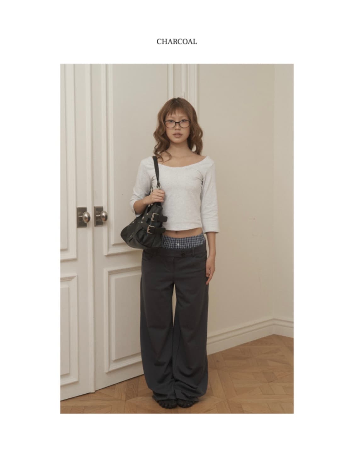 TOH 에피더블슬랙스 차콜2 티오에이치 상품이미지3