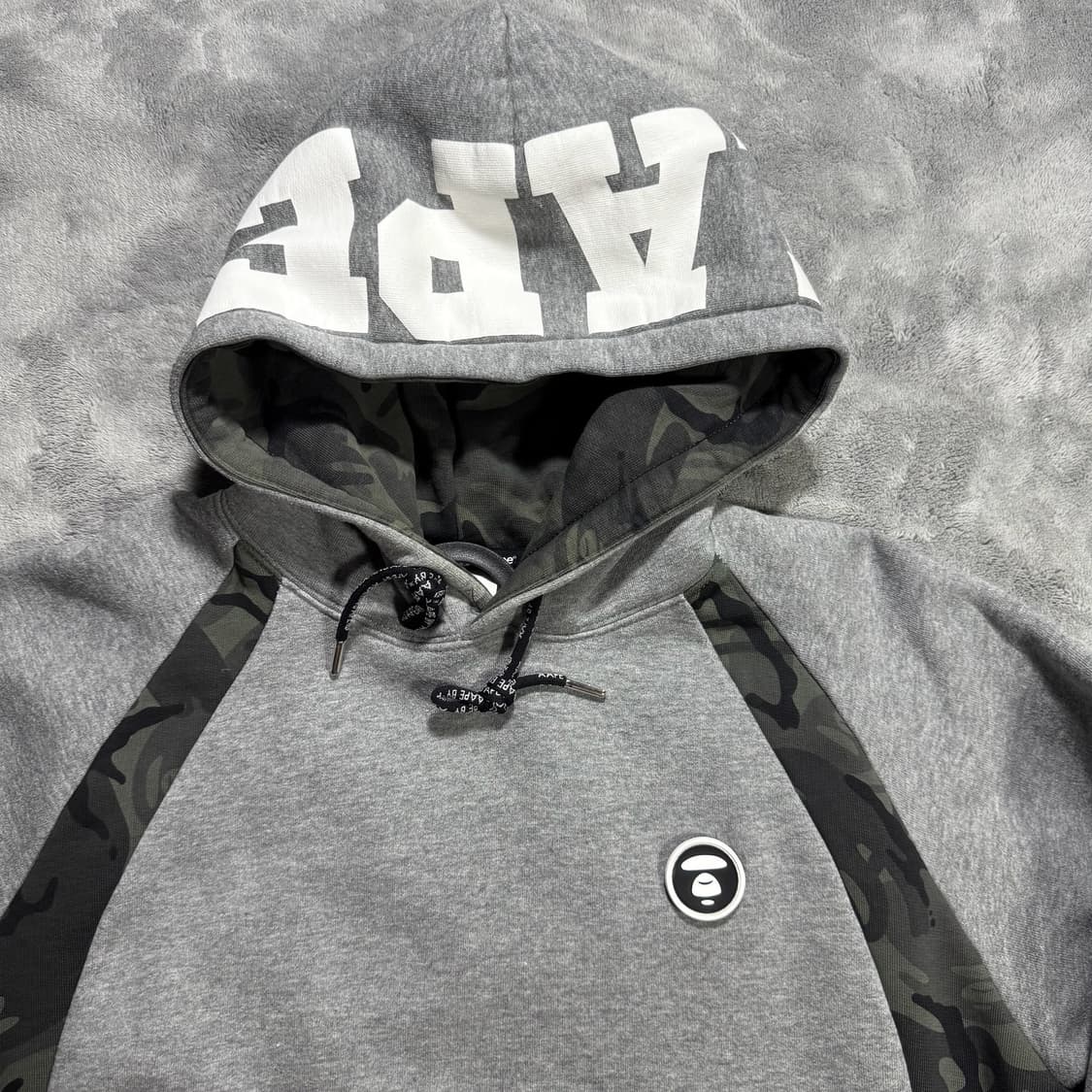 Aape 카모포인트 후드티  상품이미지2