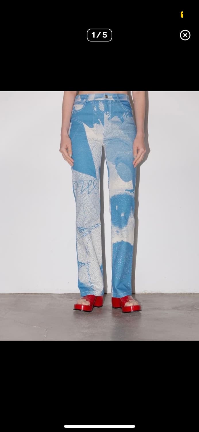 팔로마울 프린트 print 팬츠 pants 상품이미지1