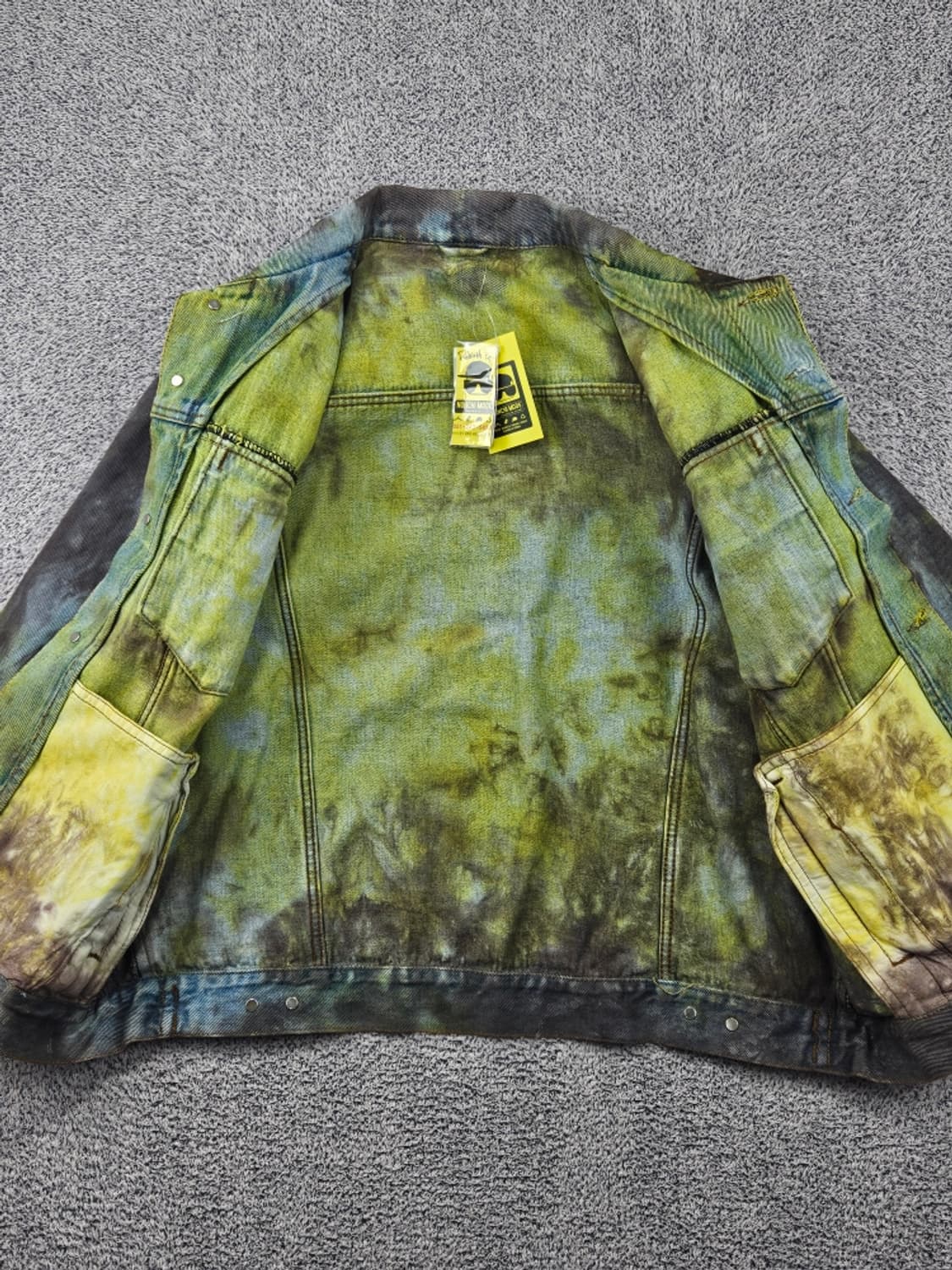 랭글러 데님 트러커 자켓 다잉 커스텀 ( XL추정 ) / 11879 상품이미지10