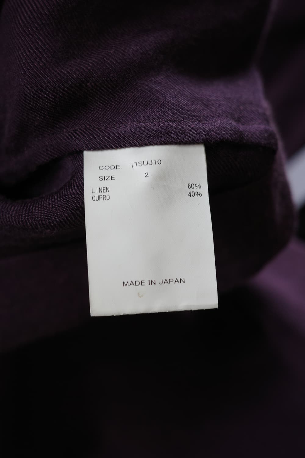 Uru tokyo 우루 도쿄 린넨 집업 상품이미지5