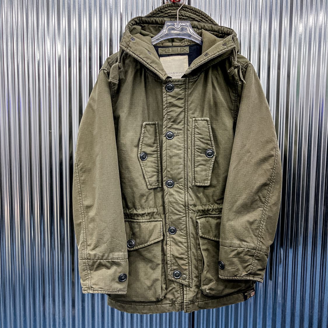 데님앤서플라이 밀리터리 헌팅 자켓 (국내 L) Y554 상품이미지1
