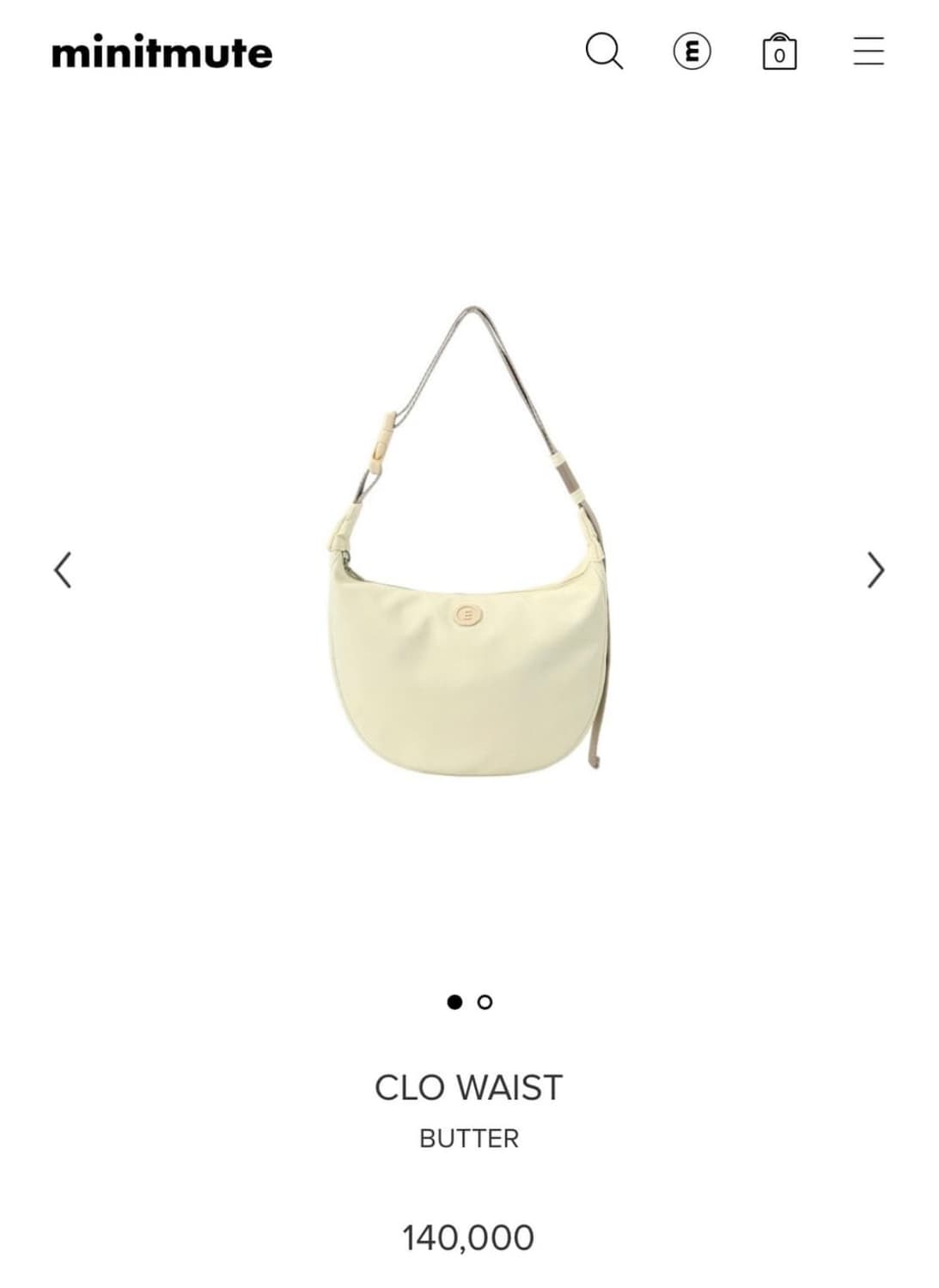 미닛뮤트 클로웨이스트 백 버터 상품이미지1