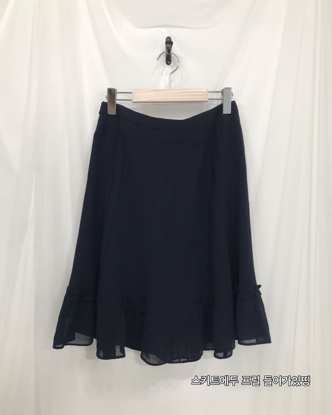 ˚꩜｡네이비 톤온톤 프릴 니혼진 ˚꩜｡ 상품이미지8