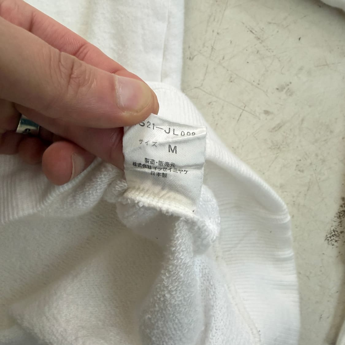 90s 이세이미야케 I.S. OLYMPIC TEAM 후드티 M 상품이미지7