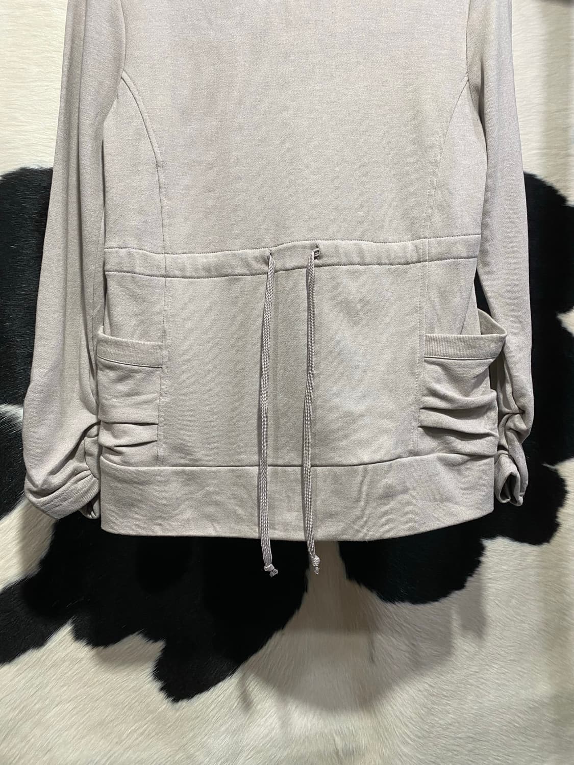 Che’re 셔링 디테일 집업 상품이미지7