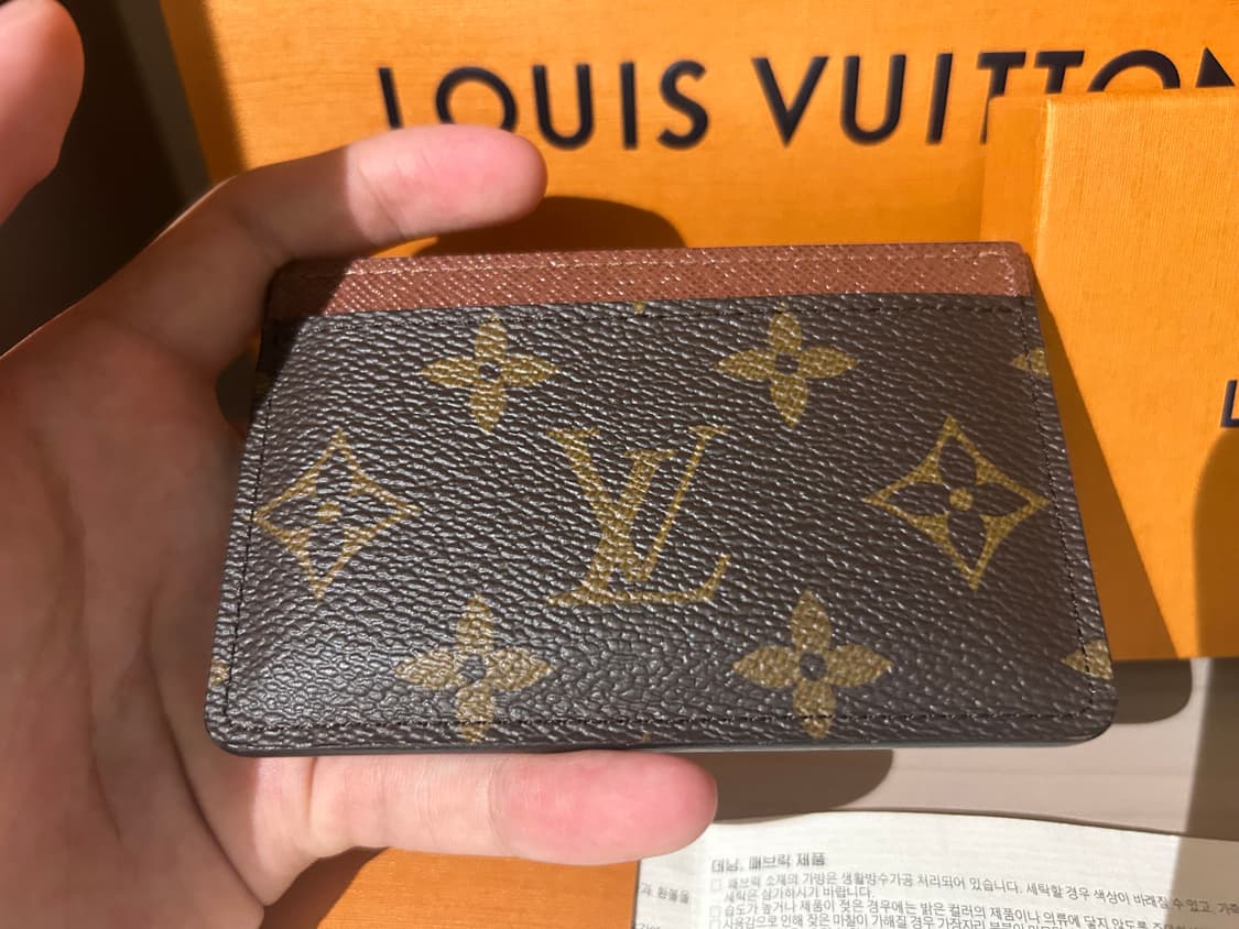 [새상품급/풀구성] 루이비통 모노그램 카드홀더 카드지갑 상품이미지2