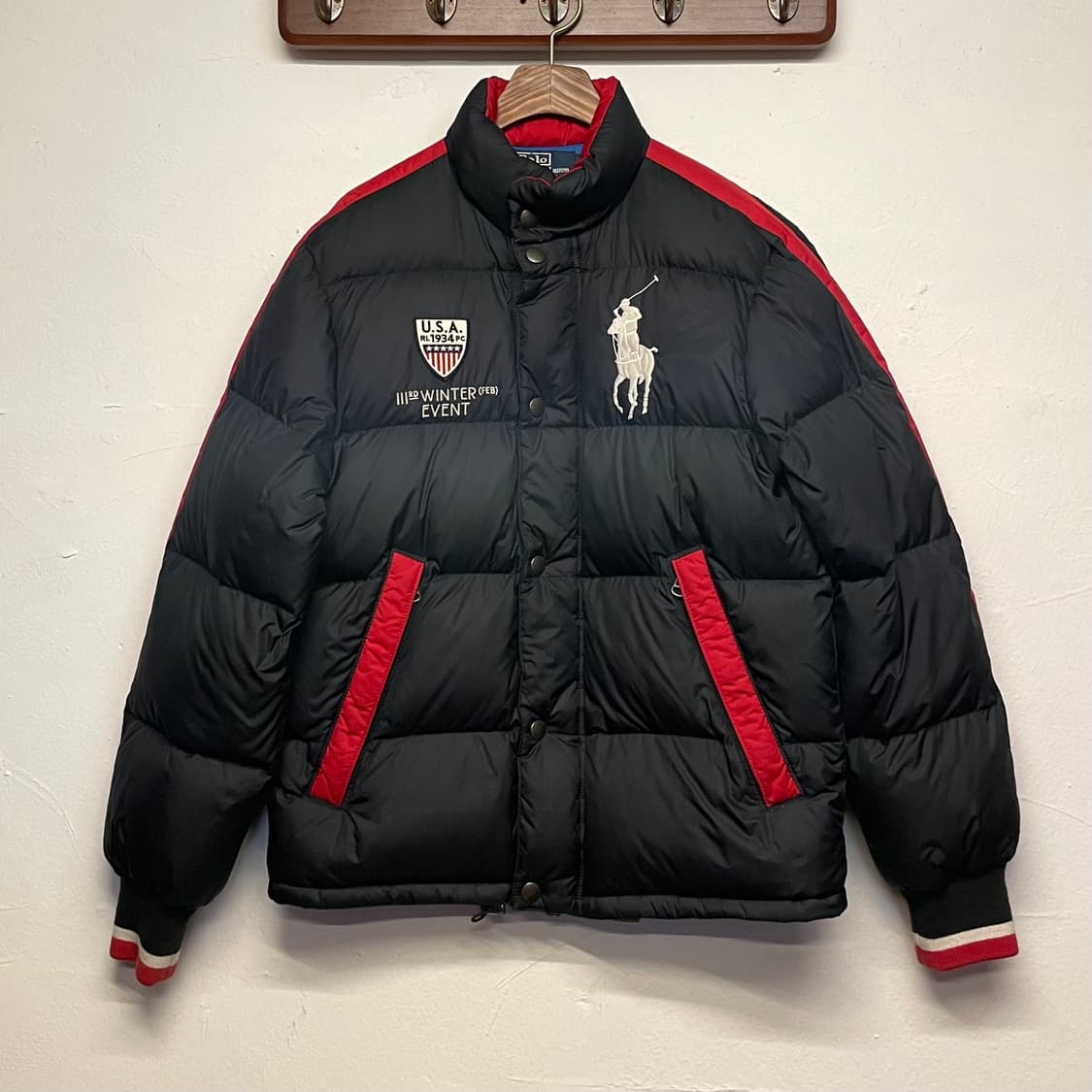 폴로 랄프로렌 USA 팀 덕 다운 패딩 자켓   상품이미지1