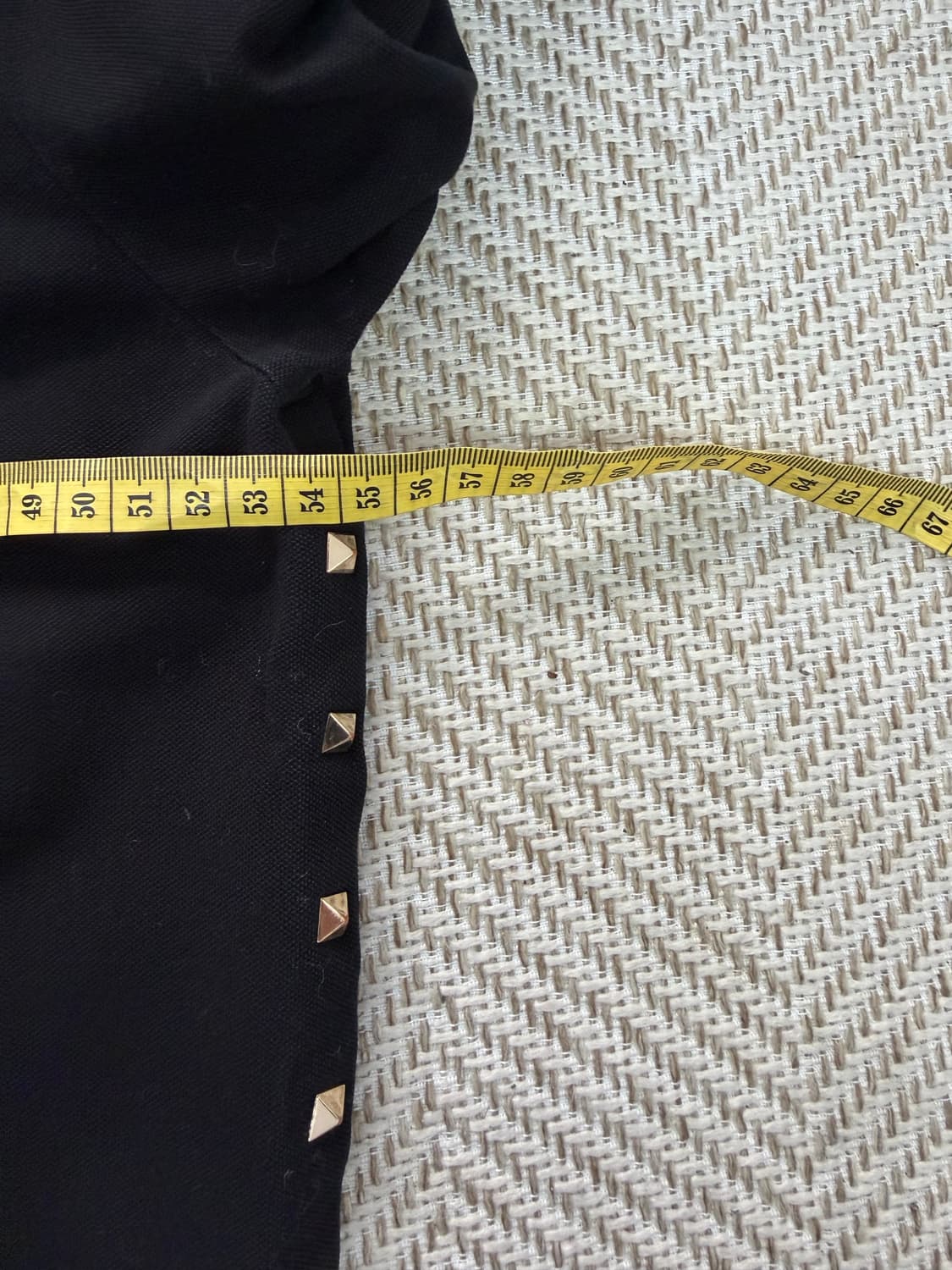 정품) 발렌티노 남성 블랙 스터드 반팔 카라티 XXL 상품이미지9