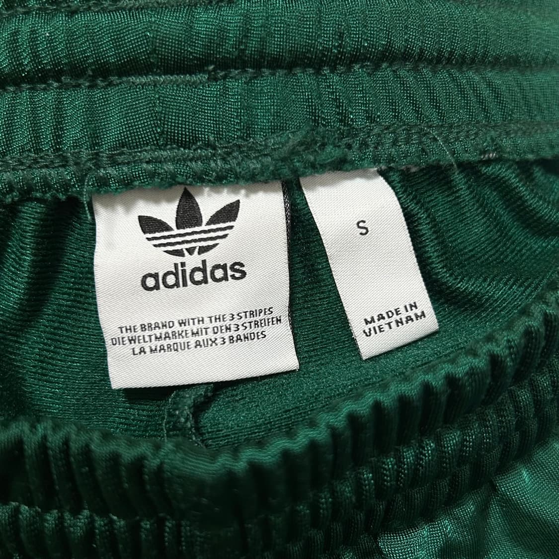 아디다스 아디브레이크 그린 초록 와이드 스냅 버튼 트랙 팬츠 S 상품이미지7