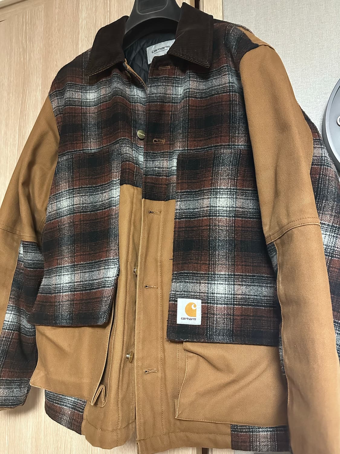 칼하트 wip 하이랜드 체크 자켓 상품이미지1