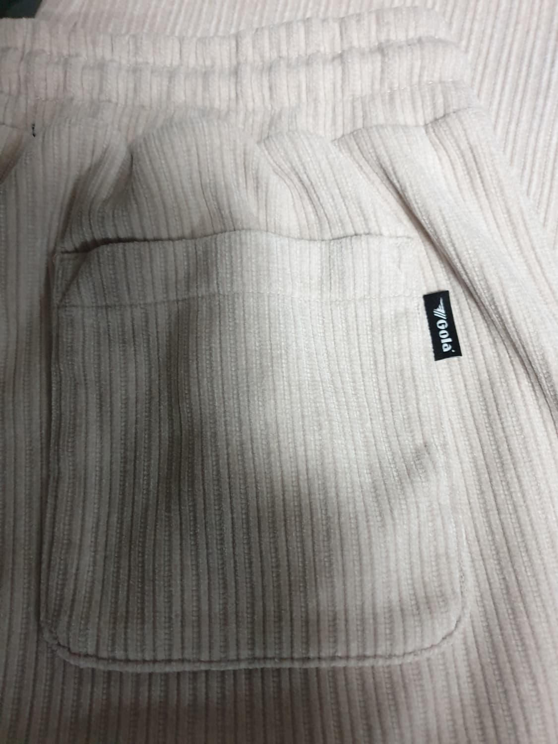 GOLA 유니 코듀로이 혜비 조거팬츠 베이지 (L) 상품이미지4