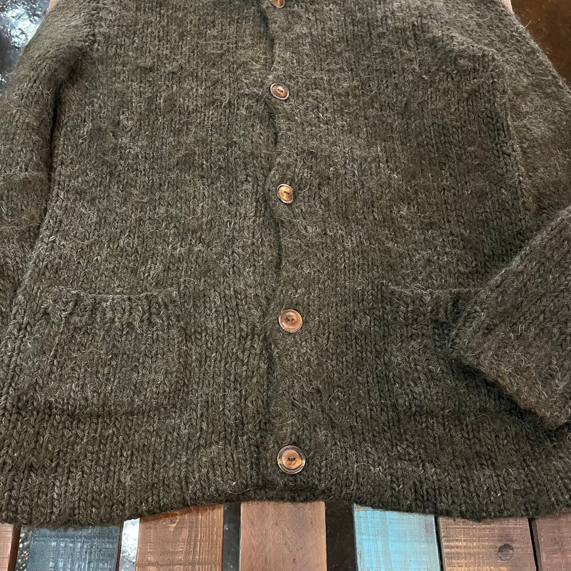 폴로 랄프로렌 핸드 니트 울 가디건 상품이미지4