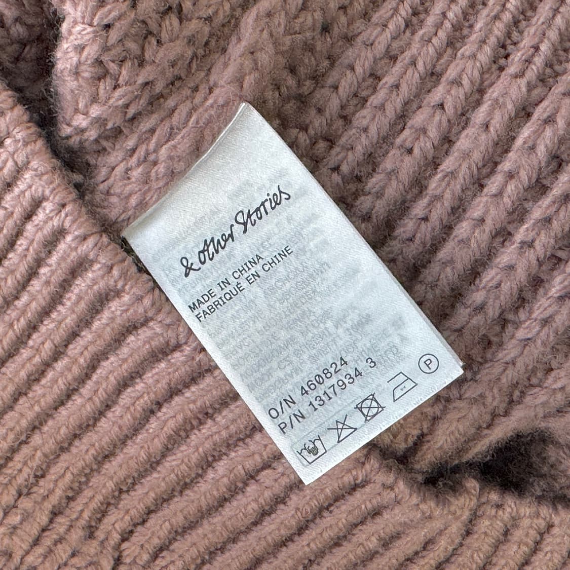 앤아더스토리즈 니트 울 보머 자켓 상품이미지6