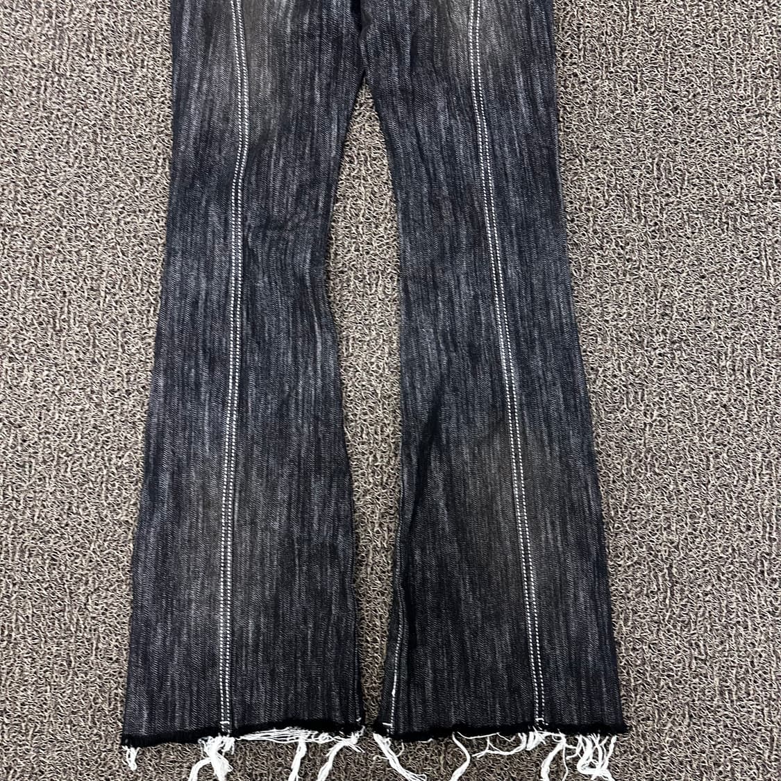 어반드레스 여성 워싱 데님 부츠컷 흑청바지 S 상품이미지9