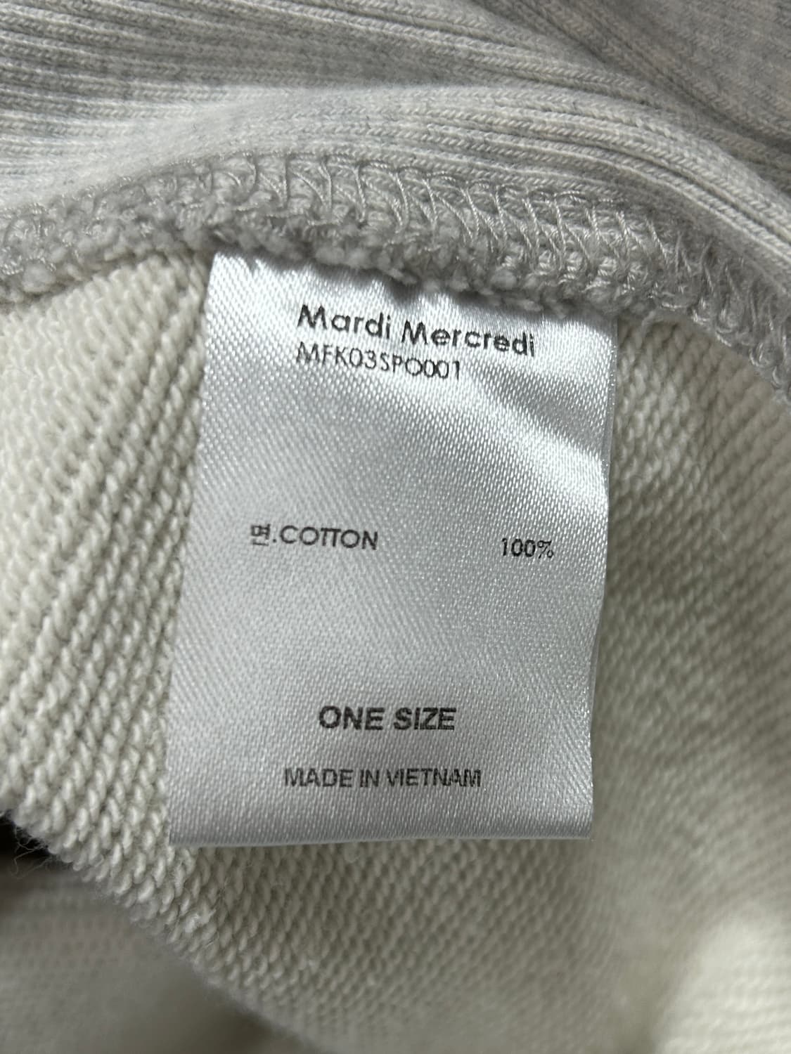 마르디 메크르디 빅로고 스웻셔츠 맨투맨 상품이미지6