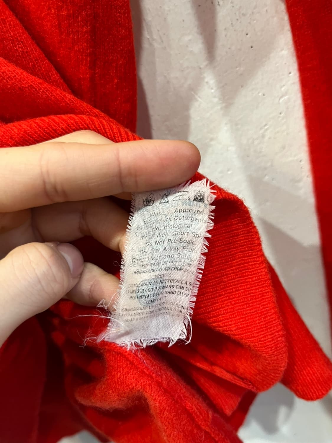 버버리 램스울 금장 가디건 Made in SCOTLAND 상품이미지6