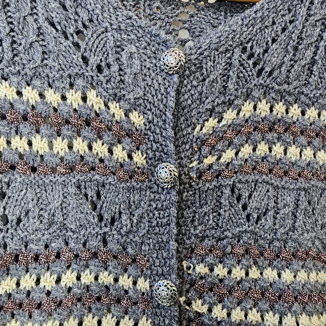 핸드 니트 가디건 상품이미지4