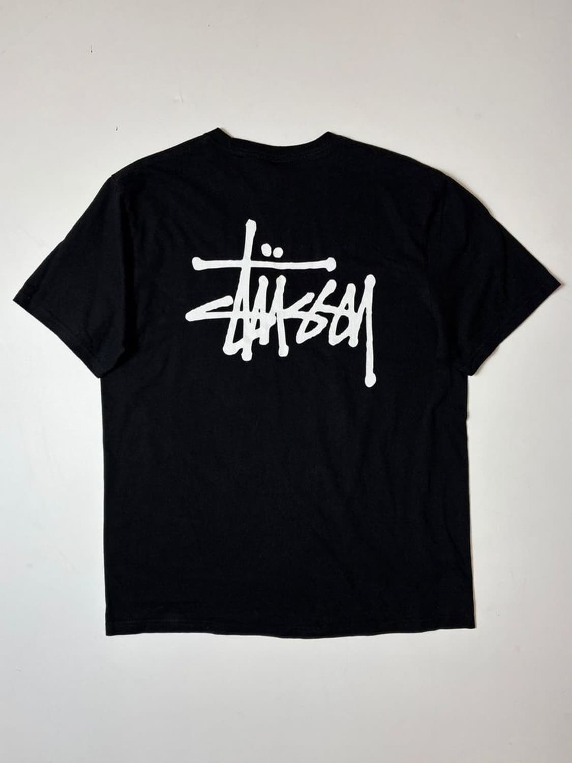 스투시 베이직 로고 코튼 반팔 티셔츠 PN9678 상품이미지1