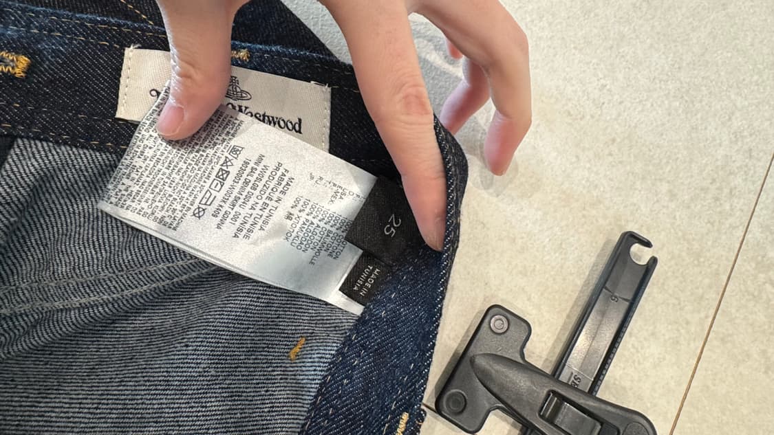 비비안웨스트우드 언발 치마 25사이즈 상품이미지5