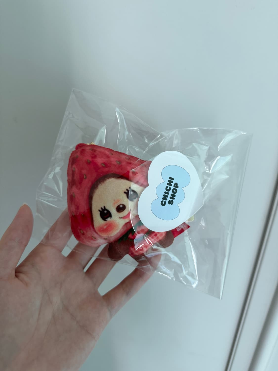 몬치치 후쿠오카 딸기 키링🦧 상품이미지1
